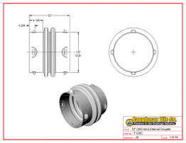 12" (300 mm) Internal Coupler