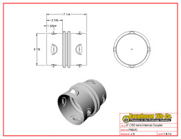 6" (150 mm) Internal Coupler