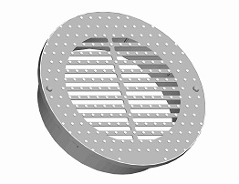 Round Green Grate