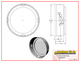 18" (450 mm) End Cap