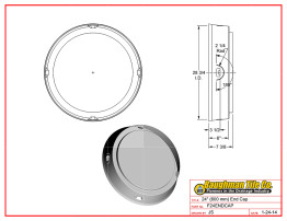 24" (600 mm) End Cap