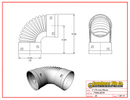 3" (75 mm) Elbow