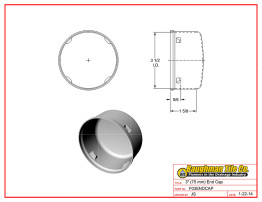 3" (75 mm) End Cap