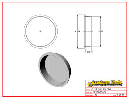 4" (100 mm) End Plug