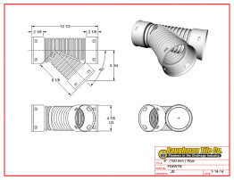 4" (100 mm) Wye