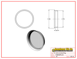 5" (125 mm) End Plug