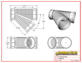 5" (125 mm) Wye