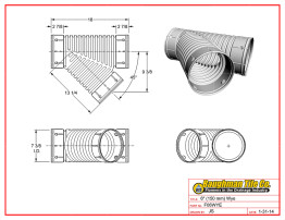 6" (150 mm) Wye