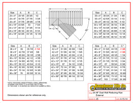 24-48" Dual Wall Reducing Wye External