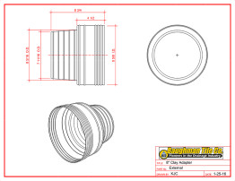 8" Clay Adapter